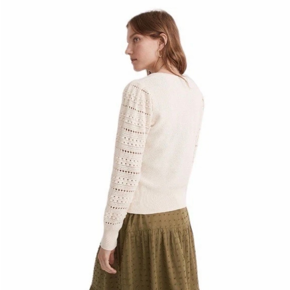 Madewell bobble sleeve long sleeve